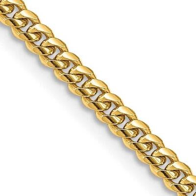 3.5mm Solid Miami Cuban Chain 18 Inch 10k Gold 10DCU100-18 by Men&#39;s Jewelry and Accessories, MPN: 1…