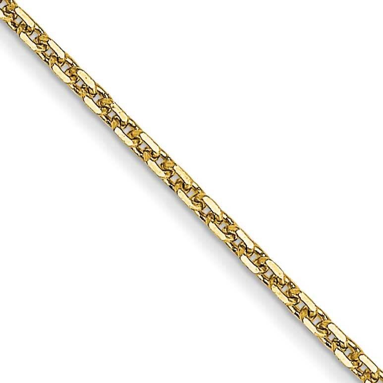 .95mm Diamond-Cut Cable Chain 22 Inch 10k Gold 10PE17-22, MPN: 10PE17-22,