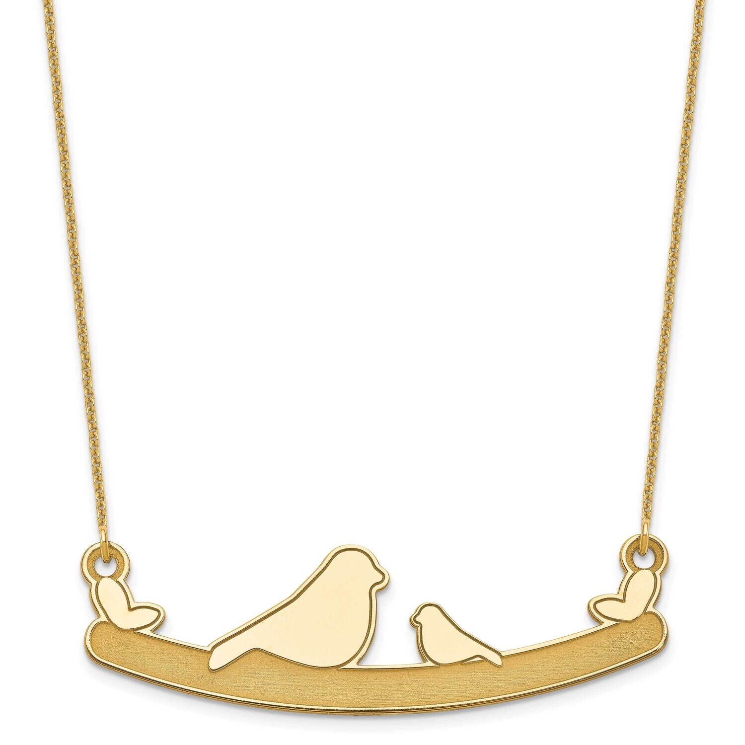 1 Child Bird Family Necklace 10k Gold 10XNA673Y, MPN: 10XNA673Y,