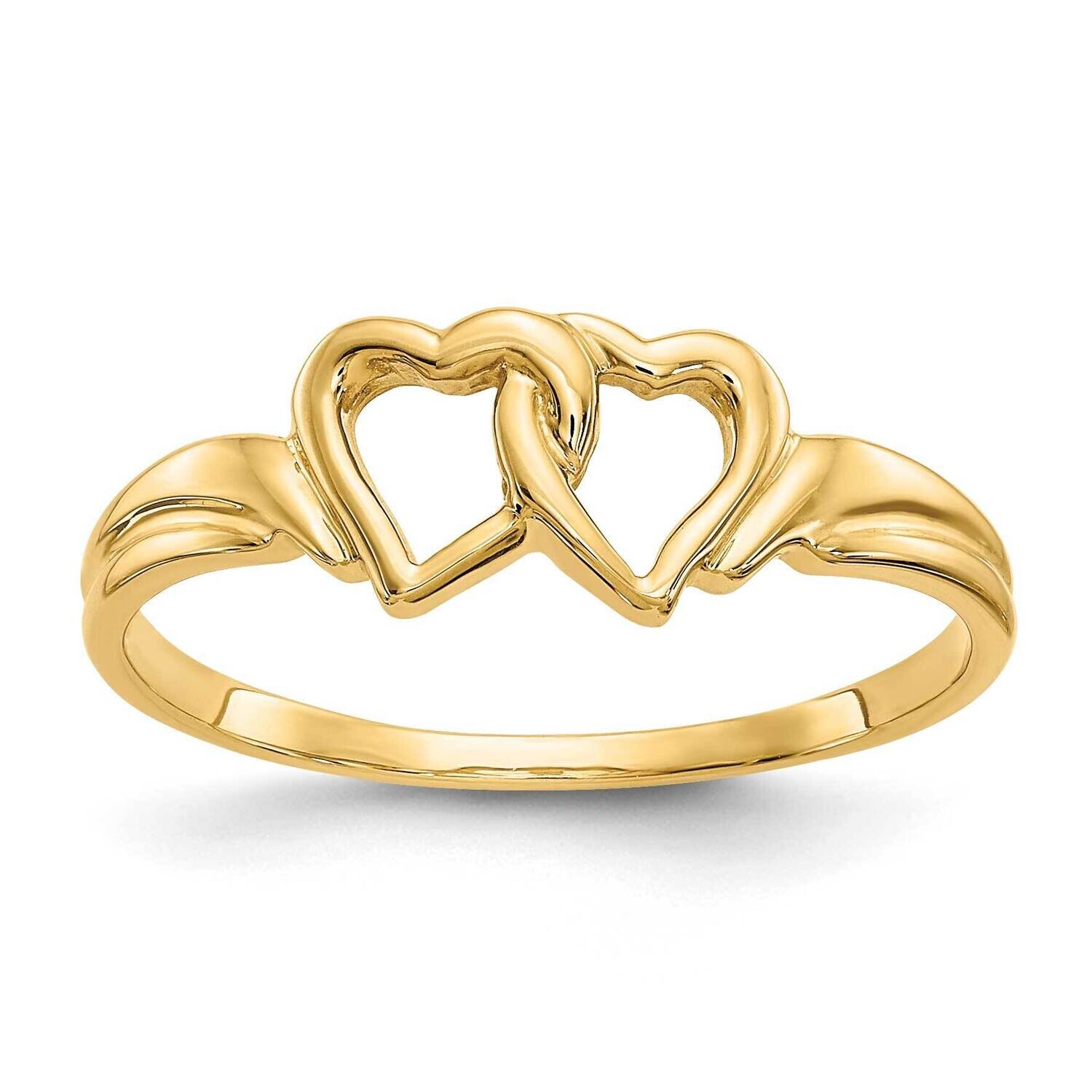Heart Ring 10k Gold 10R59