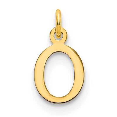 Cutout Letter O Initial Charm 10k Gold 10XNA1160Y/O, MPN: 10XNA1160Y/O,