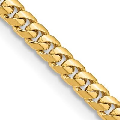 5.5mm Solid Miami Cuban Chain 26 Inch 10k Gold 10DCU180-26 by Men&#39;s Jewelry and Accessories, MPN: 1…