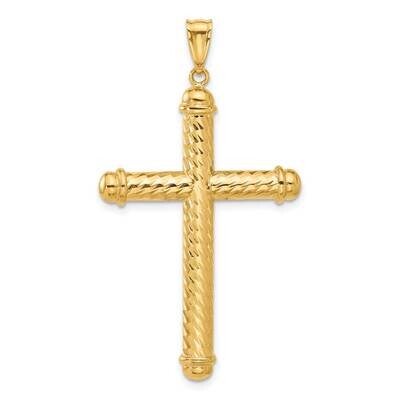 Diamond-Cut Cross Pendant 14k Polished Gold C4936 by Men&#39;s Jewelry and Accessories, MPN: C4936, 196…