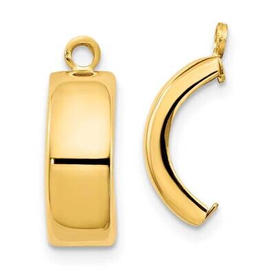 Earring Jackets 10k Polished Gold 10Y7900J, MPN: 10Y7900J,