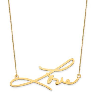 Signature Necklace 10k Gold 10XNA507Y, MPN: 10XNA507Y,