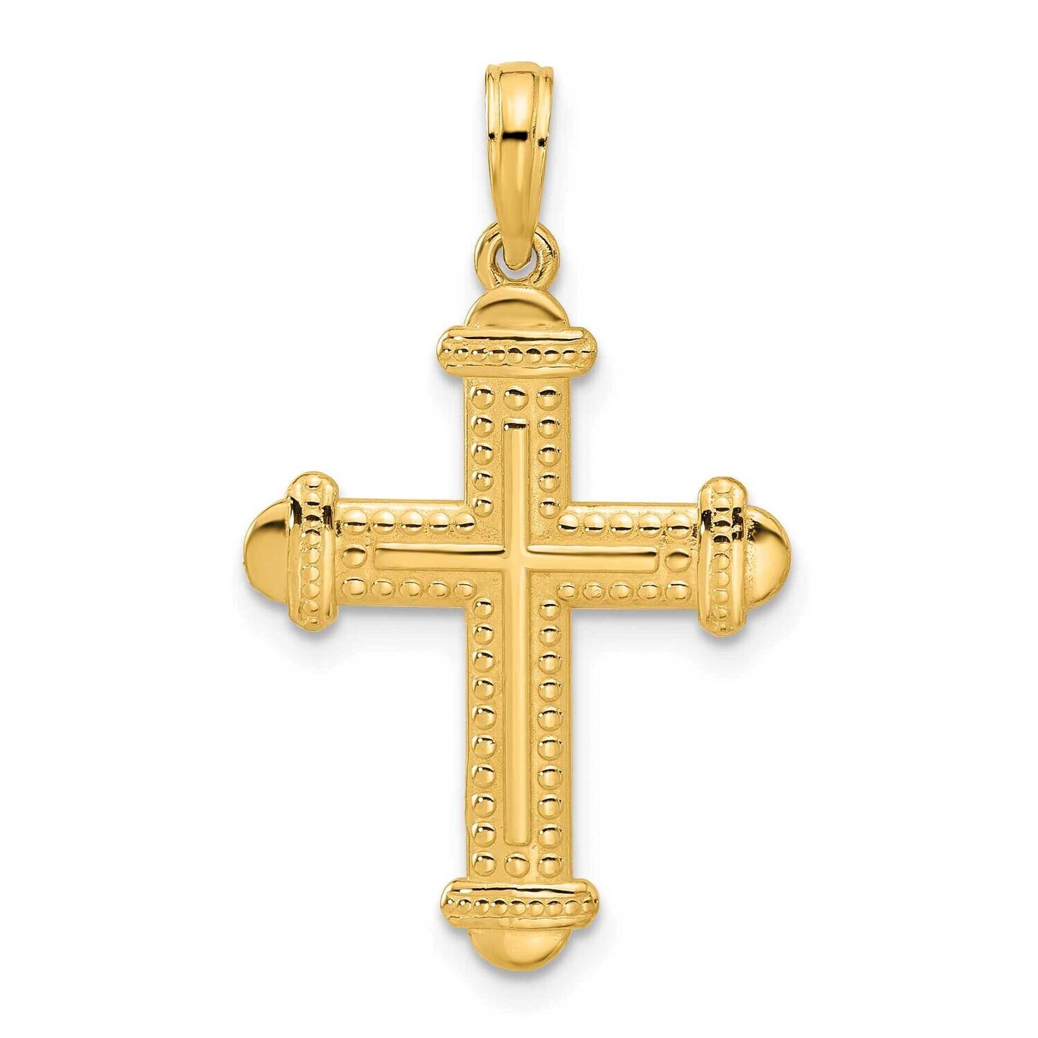 Fancy Cross Charm 14k Gold D5467 by Men&#39;s Jewelry and Accessories, MPN: D5467,