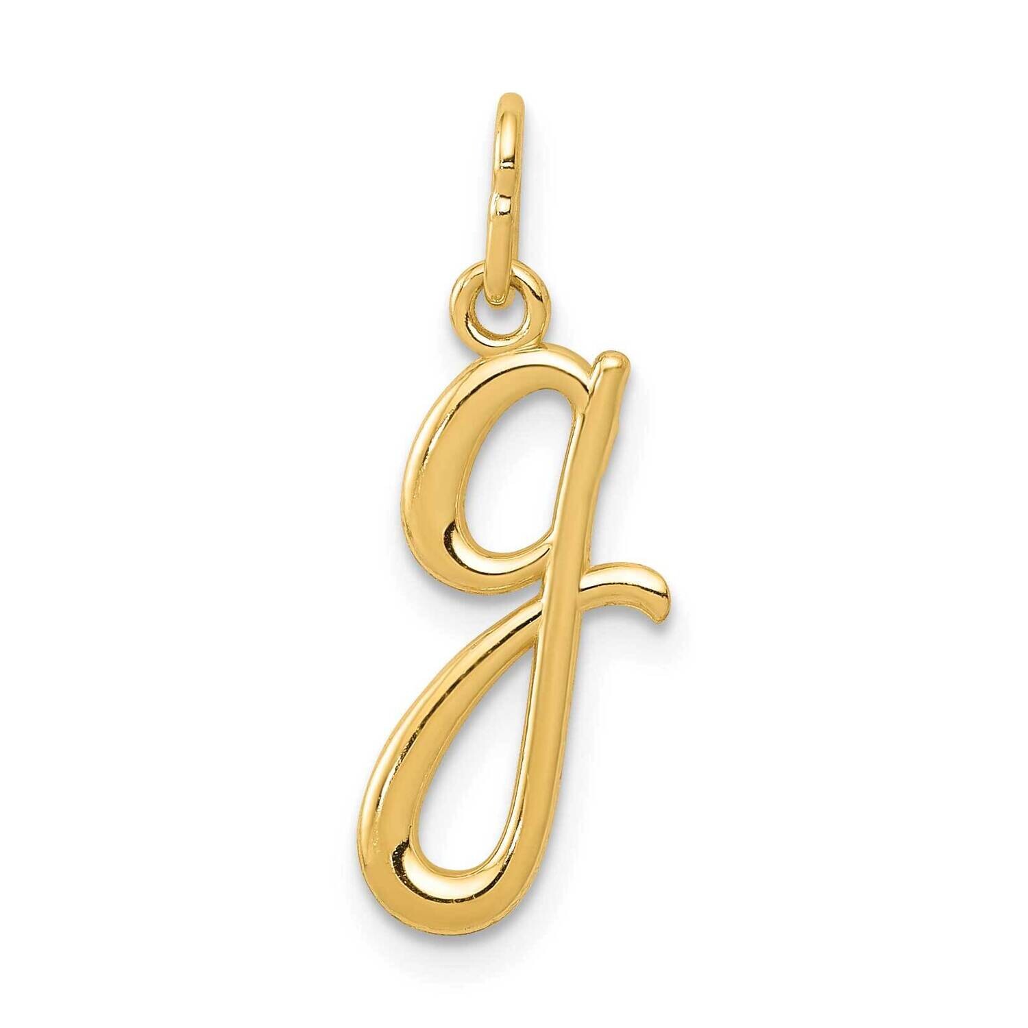 Letter G Initial Charm 10k Gold 10YC1060G, MPN: 10YC1060G,