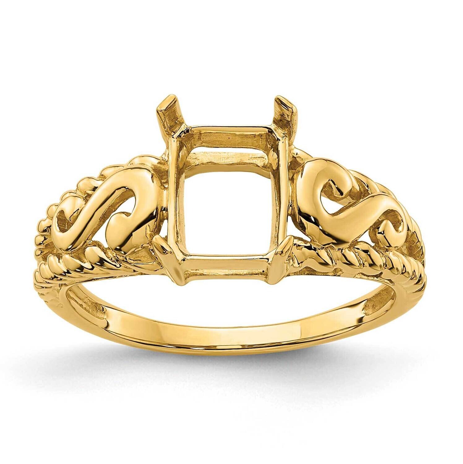 Gemstone Ring Mounting 10k Gold 1Y4677
