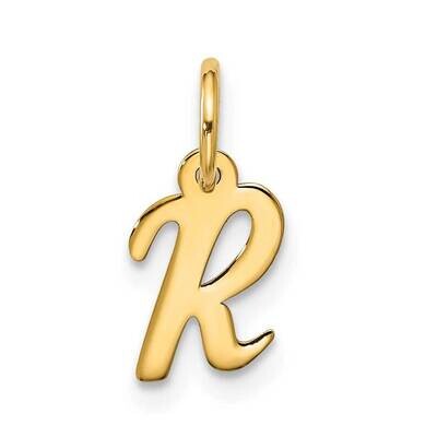 Small Script Initial R Charm 10k Gold 10YC1556R, MPN: 10YC1556R,