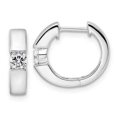 True Origin Diamond Vs/Si D E F Hinged Hoops Earrings 14k White Gold EM9376-032-WLD, MPN: EM9376-03…