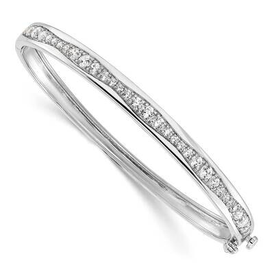True Origin Diamond Vs/Si D E F Bangle Bracelet 6.75 Inch 14k White Gold BM9378-180-WLD, MPN: BM937…