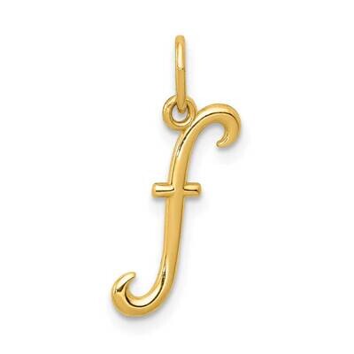 Letter R Initial Charm 10k Gold 10YC1060F, MPN: 10YC1060F,