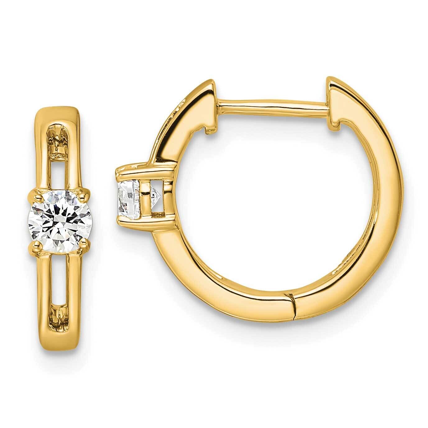 True Origin Diamond Vs/Si D E F Hinged Hoops Earrings 14k Gold EM9374-032-YLD, MPN: EM9374-032-YLD,