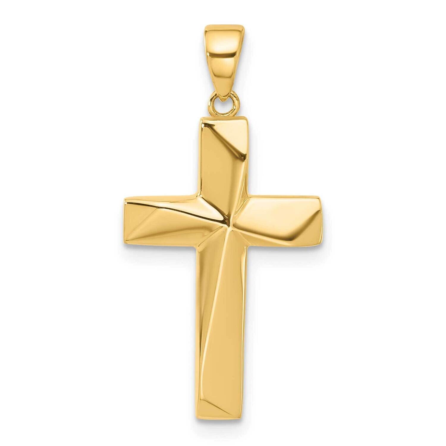 Cross Pendant 14k Polished Gold C4942 by Men&#39;s Jewelry and Accessories, MPN: C4942, 196904100592