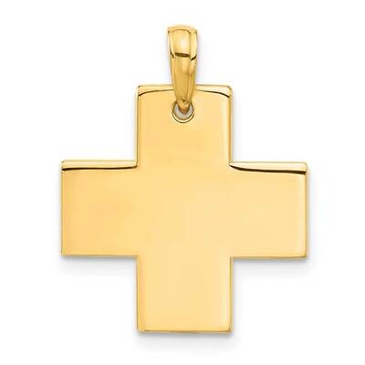 Cross Pendant 14k Polished Gold D5267 by Men&#39;s Jewelry and Accessories, MPN: D5267,