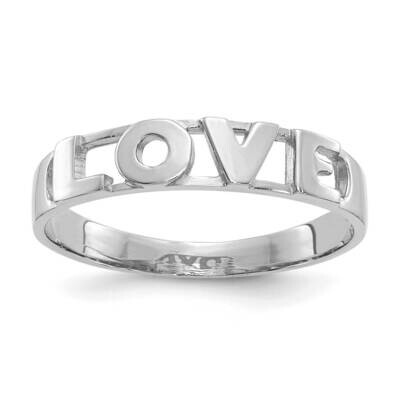 Love Ring 14k White Gold CH239W, MPN: CH239W,