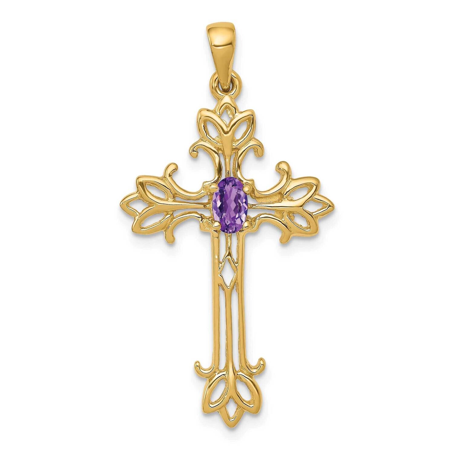 Cross Mounting 10k Polished Gold 10XP1775, MPN: 10XP1775,