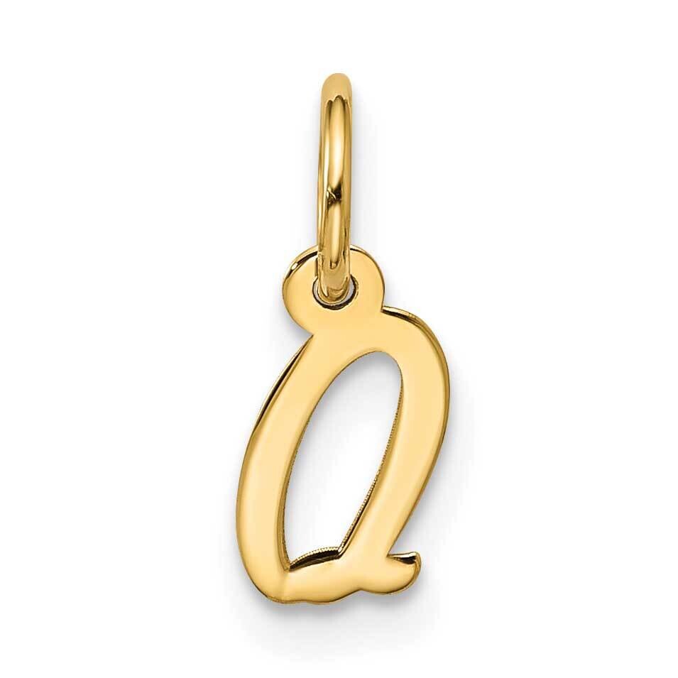 Small Script Initial Q Charm 10k Gold 10YC1556Q, MPN: 10YC1556Q,