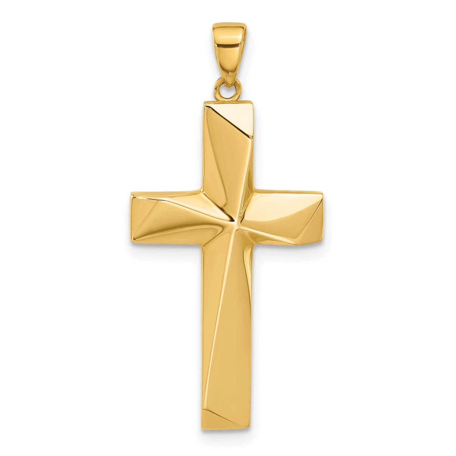 Cross Pendant 14k Polished Gold C4943 by Men&#39;s Jewelry and Accessories, MPN: C4943, 196904100585