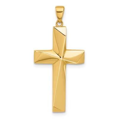 Cross Pendant 14k Polished Gold C4943 by Men&#39;s Jewelry and Accessories, MPN: C4943, 196904100585