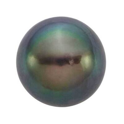 Akoya Pearl,Cultured,Black,5.5mm Half Drilled Aa Qual AP-0550-PLH-BK-AA, MPN: AP-0550-PLH-BK-AA,