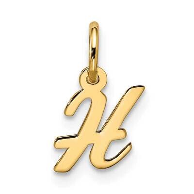 Small Script Initial H Charm 10k Gold 10YC1556H, MPN: 10YC1556H,