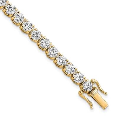 Si1/Si2 G H I Diamond Tennis Bracelet 7 Inch 14k Gold BM9633-1135-YLG, MPN: BM9633-1135-YLG, 883957…