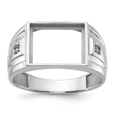 Men&#39;s Ring Mounting 10k White Gold 10Y1543 by Men&#39;s Jewelry and Accessories, MPN: 10Y1543,