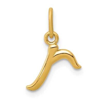 Letter R Initial Charm 10k Gold 10YC1060R, MPN: 10YC1060R,