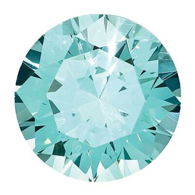 8mm Round Created Paraiba CP-0800-RDF, MPN: CP-0800-RDF,