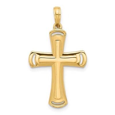 Fancy Cross Charm 14k Gold D5509 by Men&#39;s Jewelry and Accessories, MPN: D5509,
