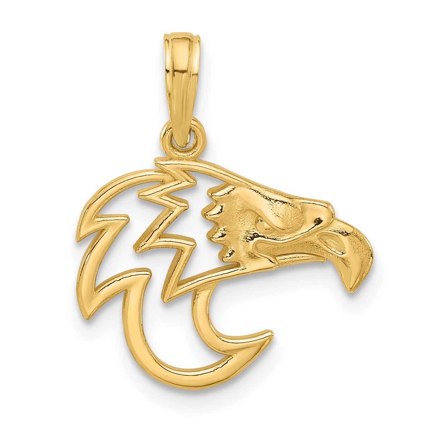 Fancy Eagle Charm 14k Gold D5436 by Men&#39;s Jewelry and Accessories, MPN: D5436,