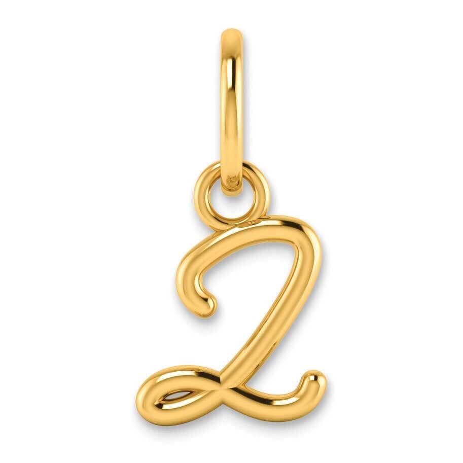 Upper Case Letter Z Initial Charm 10k Gold 10XNA1305Y/Z, MPN: 10XNA1305Y/Z,