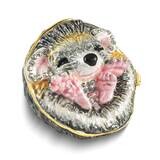 Hillary Balled Up Hedgehog Trinket Box Bejeweled BJ4183, MPN: BJ4183,