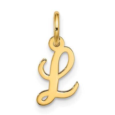Small Script Initial L Charm 10k Gold 10YC1556L, MPN: 10YC1556L,
