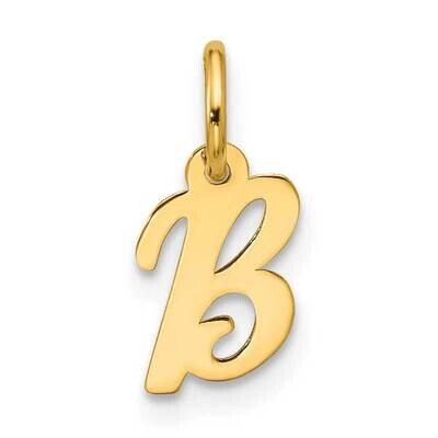 Small Script Initial B Charm 10k Gold 10YC1556B, MPN: 10YC1556B,