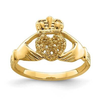 Claddagh Ring Mounting 10k Gold 10Y6307, MPN: 10Y6307,
