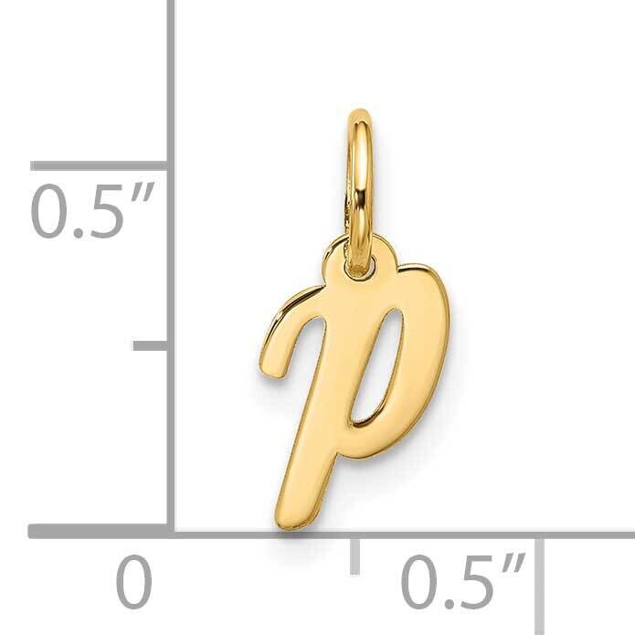 Small Script Initial P Charm 10k Gold 10YC1556P, MPN: 10YC1556P,