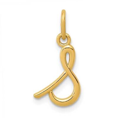 Letter S Initial Charm 10k Gold 10YC1060S, MPN: 10YC1060S,