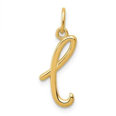 Letter L Initial Charm 10k Gold 10YC1060L, MPN: 10YC1060L,