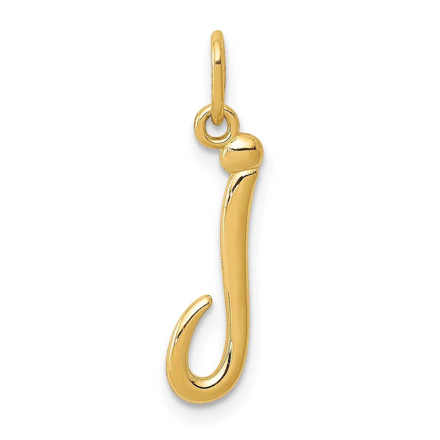 Letter J Initial Charm 10k Gold 10YC1060J, MPN: 10YC1060J,