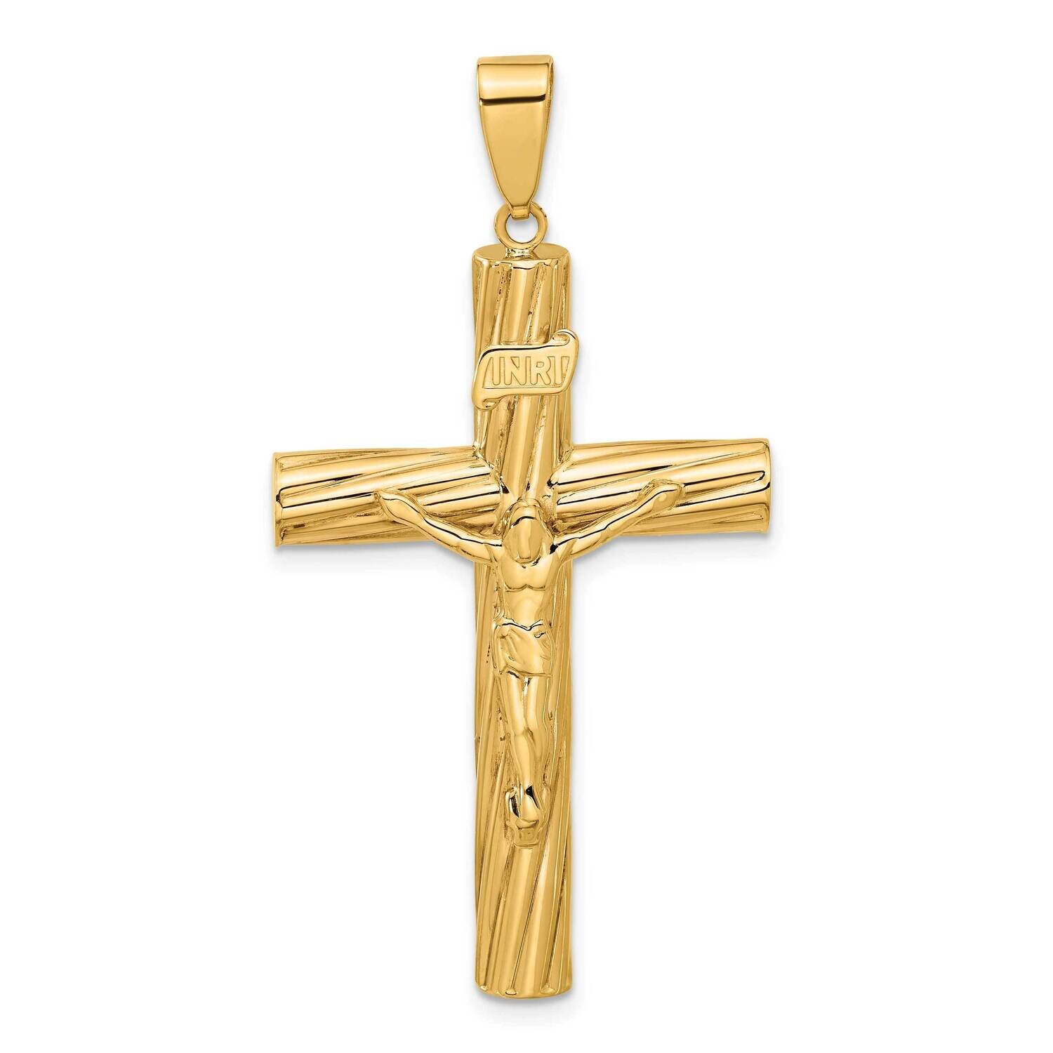 Textured Crucifix Pendant 14k Polished Gold C4962 by Men&#39;s Jewelry and Accessories, MPN: C4962, 196…