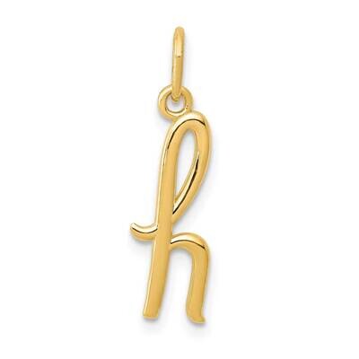 Letter H Initial Charm 10k Gold 10YC1060H, MPN: 10YC1060H,