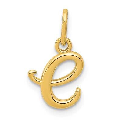 Letter E Initial Charm 10k Gold 10YC1060E, MPN: 10YC1060E,