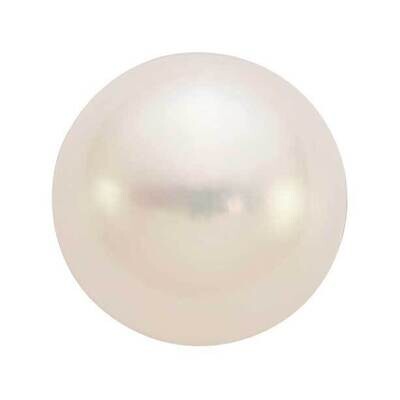 Akoya Pearl,Cultured,White,5mm Half Drilled Aa Qual AP-0500-PLH-WH-AA, MPN: AP-0500-PLH-WH-AA,