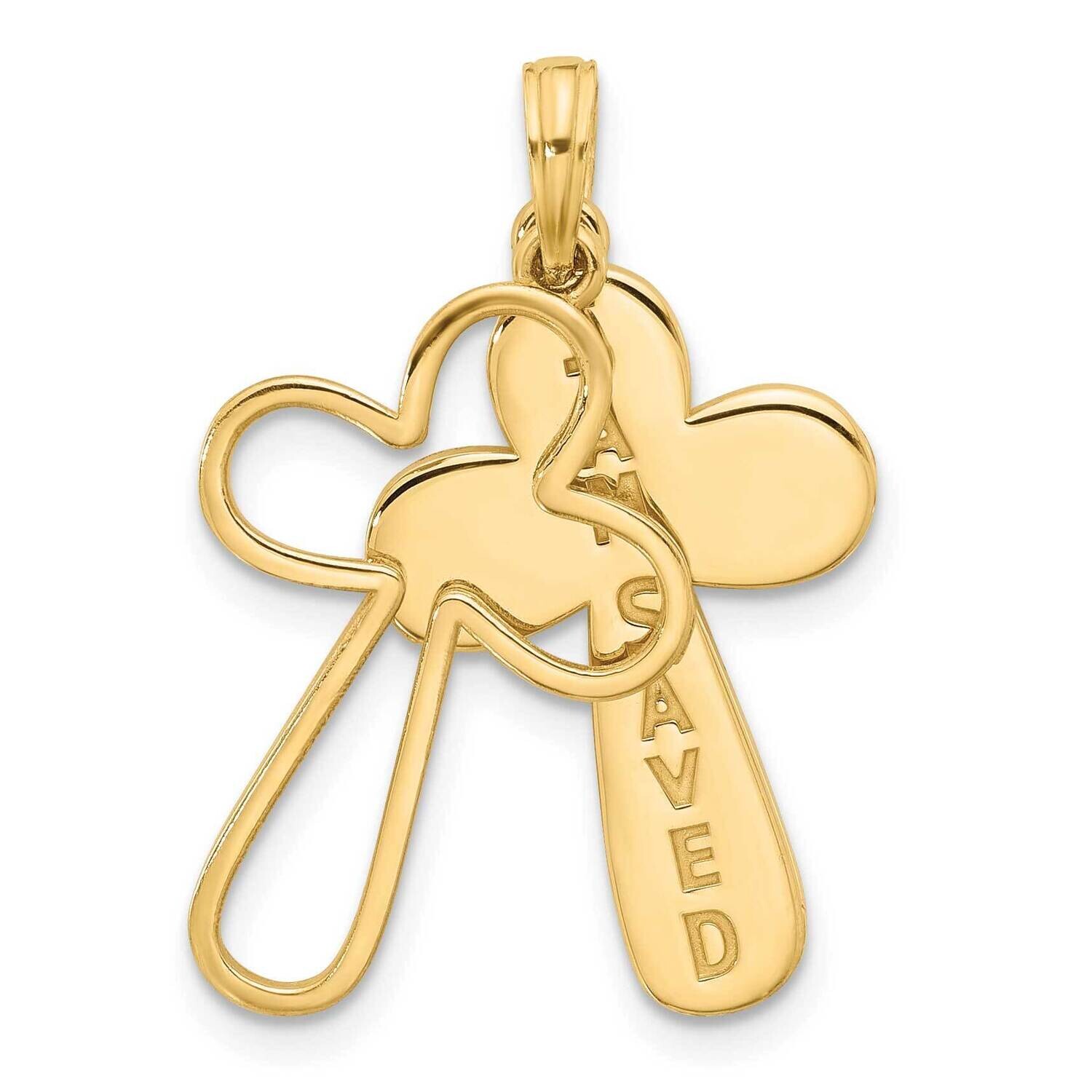 Fancy Pendant 14k Gold D5349, MPN: D5349,