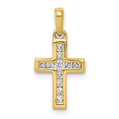 1/6Ct. Diamond Latin Cross Pendant 10k Gold PM4983-015-1YA by Men&#39;s Jewelry and Accessories, MPN: P…