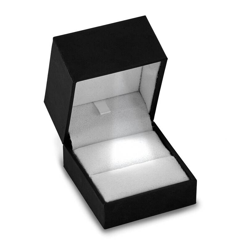 Pack Of 6 Black Led Light Small Rg Box H1R1-LED01