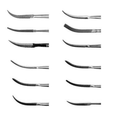 12-Piece Double-Ended Riffler File Set JT2530, MPN: JT2530,