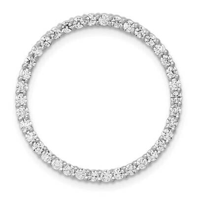 3/4Ct. Diamond Circle Chain Slide 10k White Gold PM4714-075-1WA, MPN: PM4714-075-1WA,